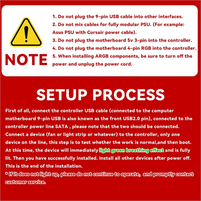 Alt view image 6 of 7 - Nollie 8 ARGB Controller Fan Hub 5v 3Pin 8 Port ARGB Interface SATA Powered Support SignalRGB OpenRGB