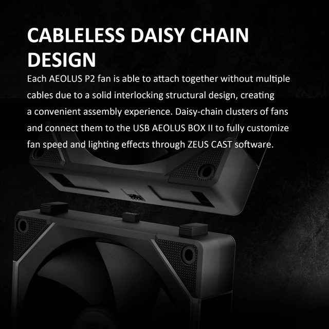 Alt view image 3 of 7 - 3 Pack 120mm Case Fan & 3 Reverse Blades & 1 USB Hub, ARGB PWM PC Fans with RGB Motherboards Sync, Daisy Chain via Cable Management, 30mm Thickness Case Fans with 75CFM Airflow with 2400RPM