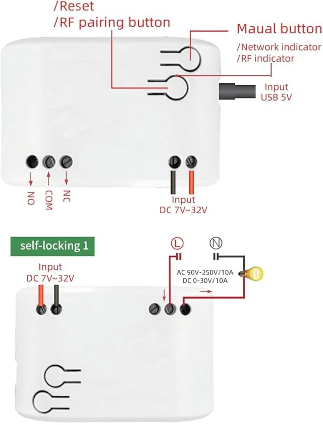Alt view image 2 of 6 - 1CH Intelligent Temperature Sensor,High Precision Waterproof Probe Sensor,Wireless Intelligent Monitoring,Tuya app Remote Smart Switch(tuya zigbee hub needed)