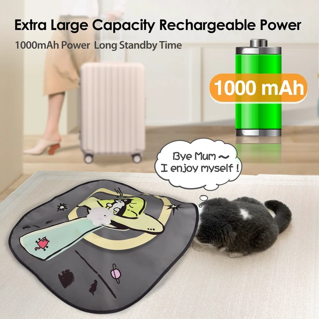 Alt view image 6 of 7 - 4 in 1 Interactive Cat Toys - Automatic Cat Toys for Indoor Cats & Kittens, 8 Holes Mice Whack-A-Mole, Hide and Seek Smart Motion with 5PCS DIY Replacement Refills
