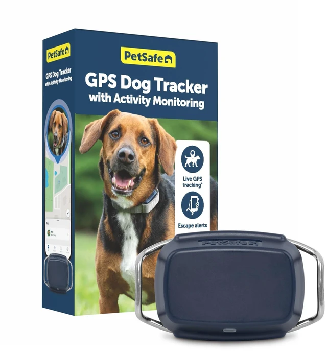 Main image of GPS Dog Tracker, Real-Time Tracking, Subscription Required | Escape Alerts and Notifications Activity Monitoring