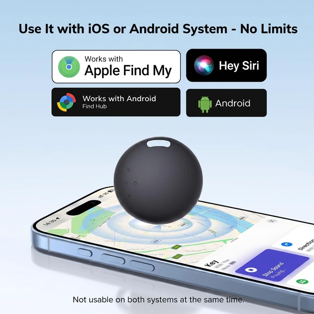 Alt view image 2 of 7 - Pet Tracker for Dogs & Cats No SIM Card, iOS & Android Compatible | Cat Tracker & Dog GPS Tracker Alternative | No Monthly Fee | Up to 1-Year Battery Life | Durable ABS & Stainless Steel