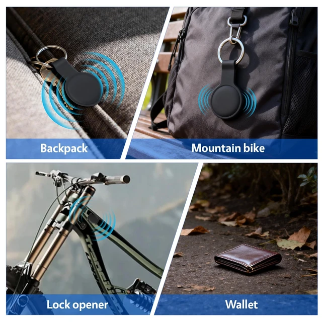 Alt view image 7 of 7 - Mini GPS Car Tracker Device Hidden,Real-Time Tracking for Cars, iOS Only | No Monthly Fee or SIM Card, Magnetic, Works with Find My, IP68 Waterproof GPS Tracking Devices for Motorcycles, Bikes