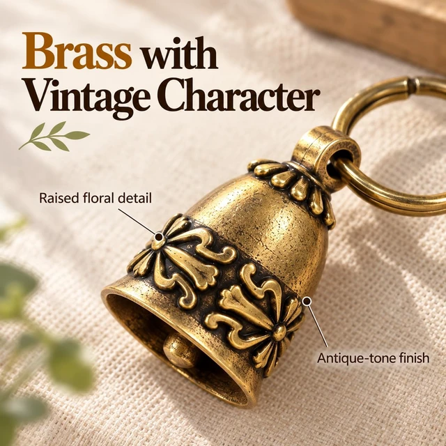 Alt view image 5 of 7 - Copper Collar Bell for Small Pet, 0.7 inch Bell for Cats and Dogs,Noise NOT LOUD Come with Silver Pet Anti-Lost ID Pendant Tags (2Set)