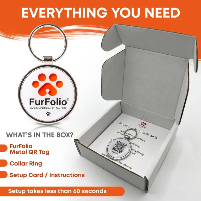 Alt view image 6 of 7 - QR Code Dog Tag for Dogs & Cats Smart Pet ID Tag Scan to Contact Owner No Subscription Lost Pet Protection