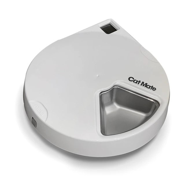 Alt view image 5 of 7 - Replacement Bowl with Stainless Steel Inserts for 5-Meal Feeder | High Quality, Durable, Suitable for Wet and Dry Food, Easy to Clean, Each Bowl is 6.7cm x 27.5cm x 27.5cm, No Sharp Corners
