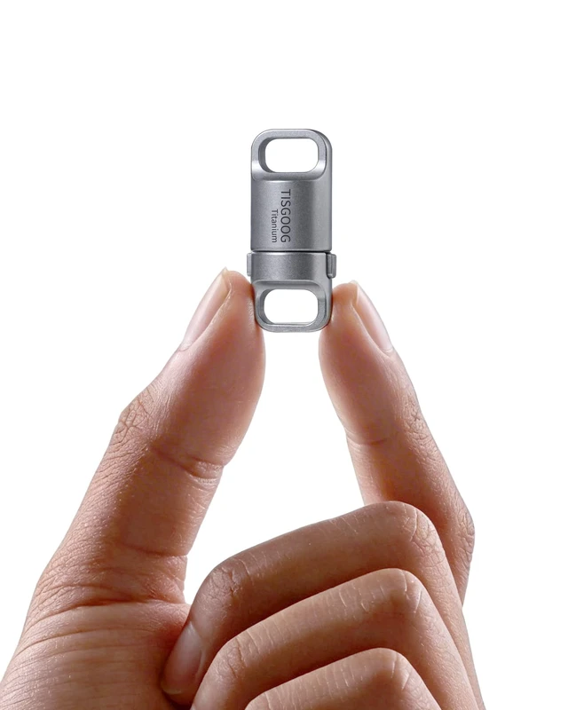 Alt view image 6 of 7 - Strong Magnetic Quick Release KeychainKeychain for Car | GR5 Titanium, 0.31 oz Ultra-Light, 88 lb Load Capacity, 360°Rotation,Rust-Proof, Double-lock Safety, for Work Home Fishing
