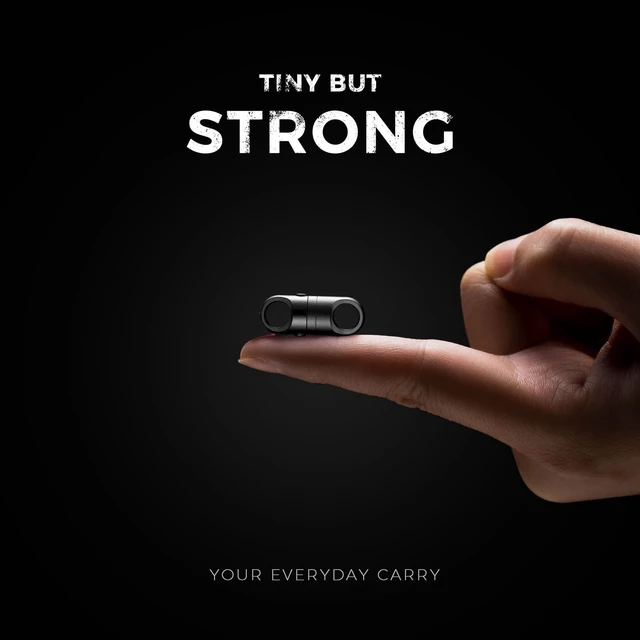 Alt view image 2 of 6 - Strong Magnet Quick Release Keychain Connector (Black 2 Pack) | Anti-fall,Double-Pin Lock Mechanism,360° Rotatable,One-handed Operation