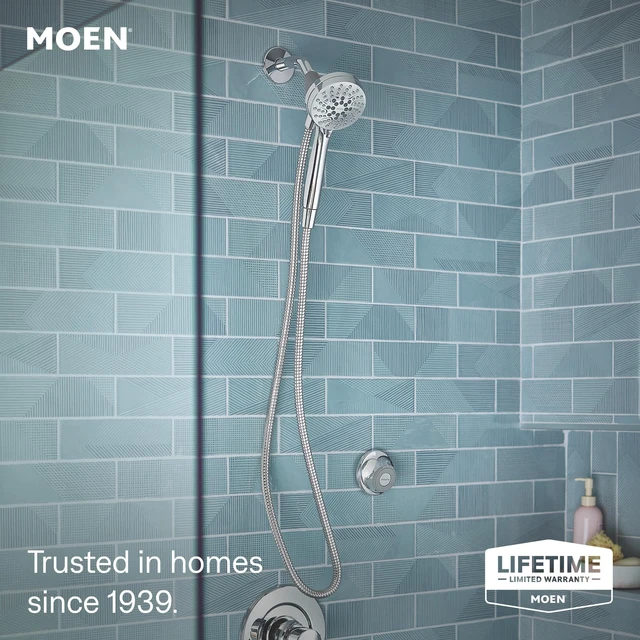 Alt view image 2 of 7 - 26100EP Engage Magnetix Handheld Showerhead, Chrome | 6-Function