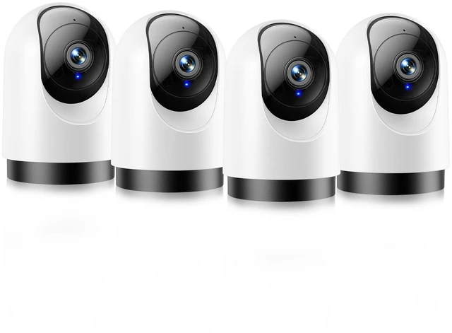 Main image of 2K Indoor Camera, 5G Wi-Fi Baby Monitor Pet Camera w/Motion Tracking | 360° 5G Wi-Fi Baby Monitor & Pet Camera with Auto Tracking, 2-Way Audio, Night Vision, SD/Cloud, Alexa & Google Home