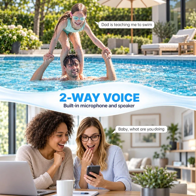 Alt view image 4 of 7 - 2K Light Bulb Security Camera 5G&2.4G WiFi Security Cameras Wireless Outdoor Indoor,360°Bulb Cameras for Home Security Outside Indoor,Motion Detection and Alarm,Two-Way Talk,Color Night Vision 2 Pack