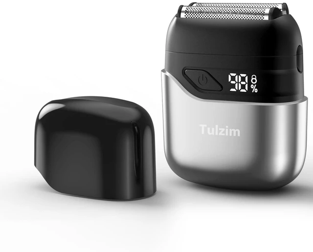 Main image of Electric Foil Shaver for Men: 3 Blades & IPX7, Satin Black | Electric Razors for Men with LED Display: 120-Min Runtime, USB-C Fast Charge - Face Shaver with Travel Lock for Beard