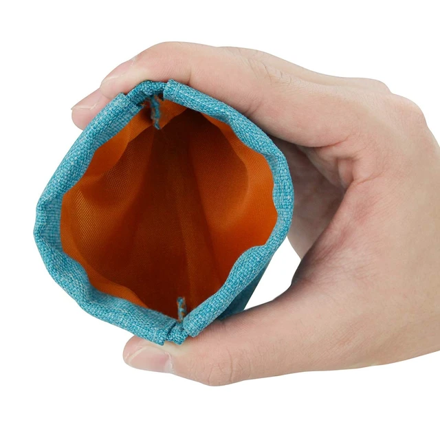Alt view image 4 of 7 - Sports Earbuds Protective Pouch for JBL T110BT Sony WI-C300 | Spring-Frame Press Opening, Soft Interior, Cable Storage, Compact 3.93 x 3.34 In, Includes 1 Pouch, Earbuds Not Included