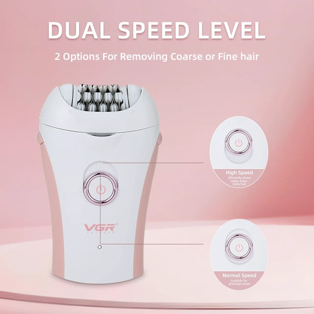 Alt view image 5 of 7 - Glabrouse Skin Smooth Glide Epilator for Women,Facial Epilator for Women,Cordless Face Hair Remover with Light,Hair Rmoval for Face Bikini Legs, Body Removal Device