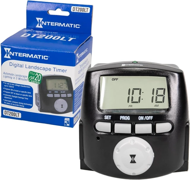 Main image of Digital Astronomic Landscape Timer, Indoor/Outdoor 3R | Precision Astronomic Control Outdoor in 3R Enclosure and for Indoor Lighting, Simple Setup with Self-Adjusting Sunrise/Sunset