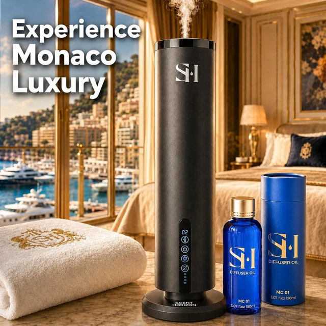 Alt view image 5 of 7 - Monaco MC01 Hotel Diffuser Oil Refill, 5.07 oz (150 ml) | Notes Bergamot, Jasmine & Violet, Wood & Musk | Luxury 5-Star Hotel Fragrance | Waterless