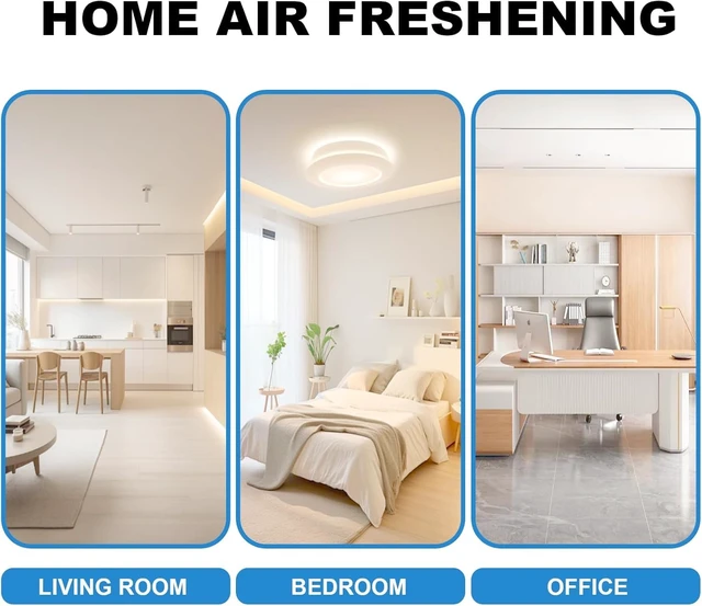 Alt view image 5 of 6 - Air Humidifier with Colorful LED Lights for Bedroom, Living Room, OfficeTransparent and black