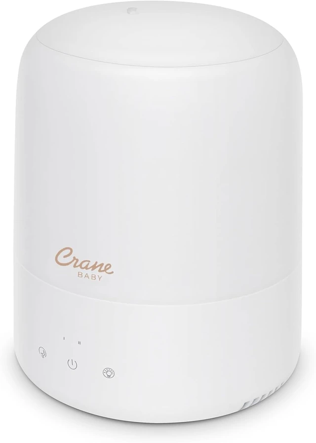 Alt view image 2 of 7 - 3-In-1 Baby Humidifier Aroma Diffuser with Adjustable Nightlight, Auto-Shutoff, Humidifier for Baby Nursery, Baby Diffuser for Nursery