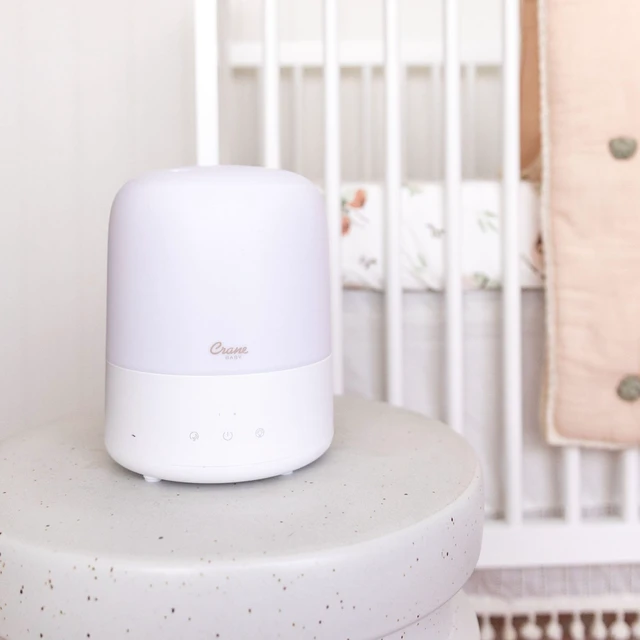 Alt view image 6 of 7 - 3-In-1 Baby Humidifier Aroma Diffuser with Adjustable Nightlight, Auto-Shutoff, Humidifier for Baby Nursery, Baby Diffuser for Nursery