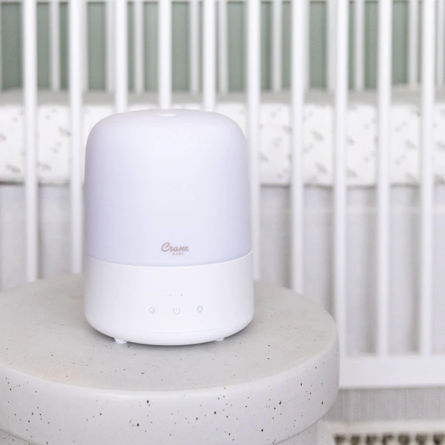 Alt view image 7 of 7 - 3-In-1 Baby Humidifier Aroma Diffuser with Adjustable Nightlight, Auto-Shutoff, Humidifier for Baby Nursery, Baby Diffuser for Nursery