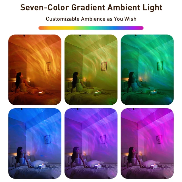 Alt view image 4 of 7 - Flame Aroma Diffuser with Starry Sky Projection, Essential Oil Diffuser,150ml Humidifier with Remote Control,Timer,Waterless Auto Shut-Off for Home Office Bedroom