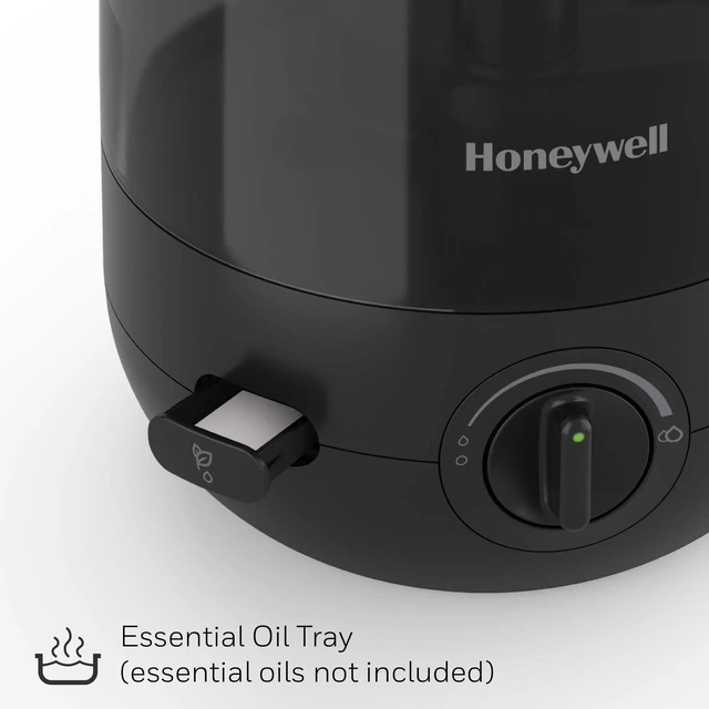 Alt view image 4 of 7 - Ultra Comfort Cool Mist Humidifier, No Filter, Easy to Fill and Clean, Cleaning Brush Included, Ultra Quiet, Use Air Humidifier with Essential Oils for Extra Comfort, Black, HUL545B