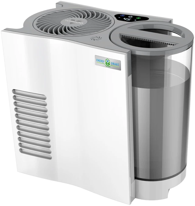 Main image of EVDC300 Energy Smart Evaporative Humidifier with Automatic Shut-off, 1 Gallon Capacity, LED Display, White
