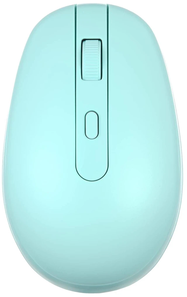 Main image of Wireless Mouse RM700 2.4G Silent Mouse with USB Nano Receiver for Laptop,PC,Mac,Chromebook,Windows (Light Cyan)