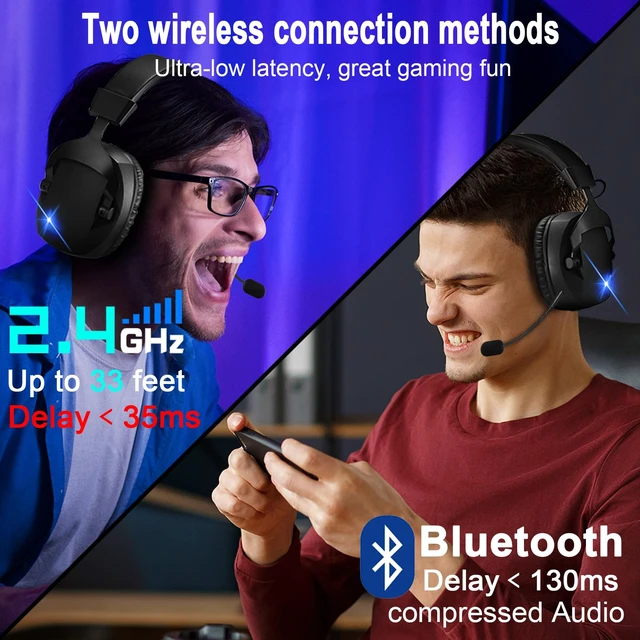 Alt view image 2 of 7 - 2.4GUSB3.5mmPCPS4PS5Switch