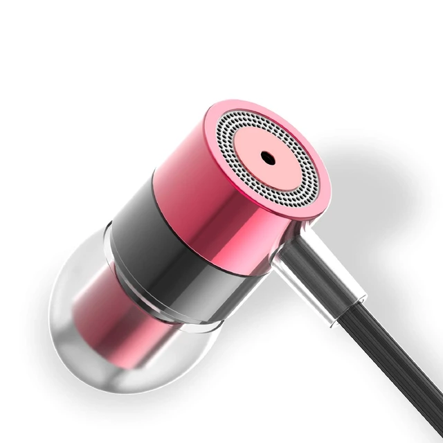 Alt view image 3 of 7 - 3 Pairs Metal Wired Earbuds with Microphone & Volume Control, in Ear Earphones for School, Noise Islating, for 3.5mm Jack iPhone iPad iPod Samsung Google Devices (Mixed)