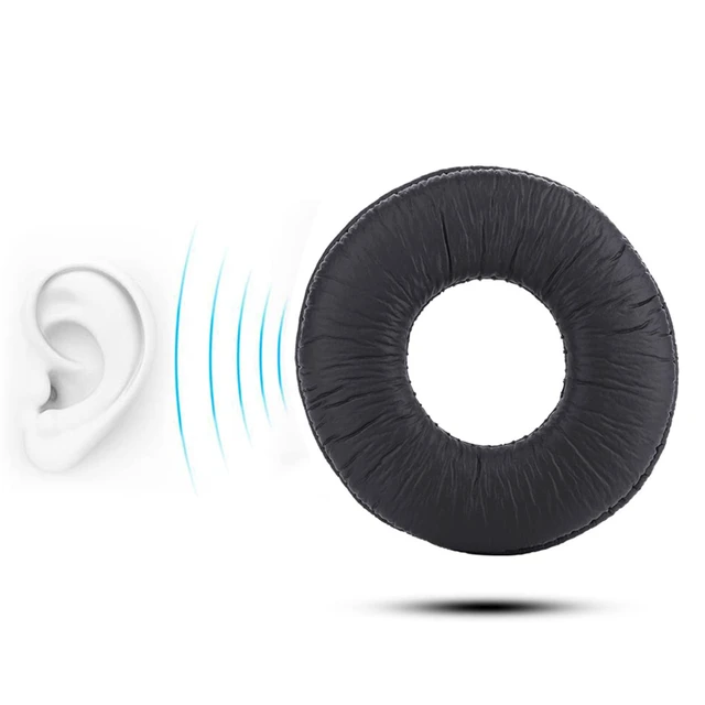 Alt view image 4 of 7 - Earpads for Headphones, Soft Leather Foam | Durable materials, Light weight, Comfortable design, Easy installation, Enhanced sound isolation