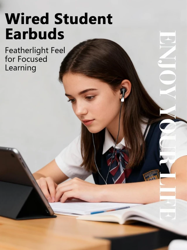 Alt view image 2 of 7 - 100-Pack Bulk Earbuds for Classroom & Library (Black & White) | Wired Headphones for School Students, Testing Centers & Training | No Microphone, 3.5mm Jack Compatible with iPad/PC