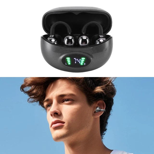 Alt view image 3 of 7 - Language Translator Earbuds with Long Battery Life | 144 languages support, ergonomic design, sound, Bluetooth 5.4