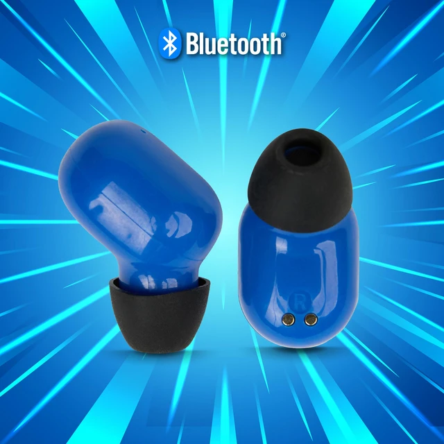 Alt view image 6 of 7 - - Wireless Earbuds Sonic, True Wireless Bluetooth Earbuds with Active Noise Cancelling, in-Ear Headphones with Charging Case, Sonic Blue
