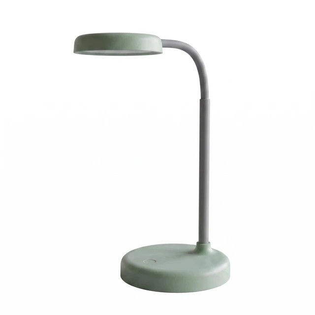Main image of Japandi Desk Lamp, Minimalist LED Light Stepless Dimming (M.Green) | Nordic Aesthetic Japanese Style, One-Touch Smart Sensor Control, Foldable Head, Matte Finish, Dorm Office Decor Nightstand