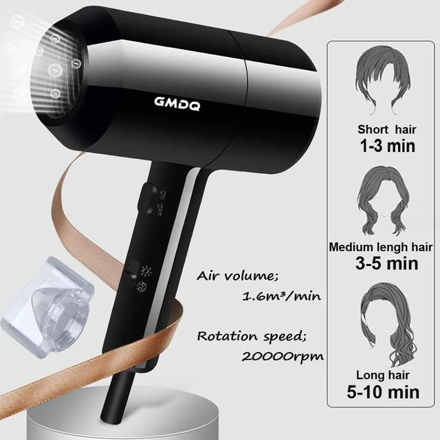 Alt view image 6 of 7 - Hotel Wall Mounted Hair Dryer for Bathroom,Restroom Professional Blow Dryer,with Stand Rack,Specialised Motor for Salon,Fast Drying - GiftsMassage Comb, Screws+ Adhesive 110V