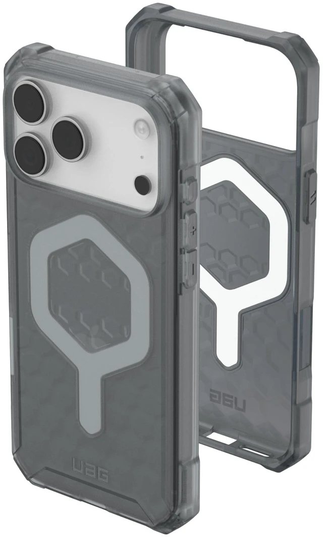 Main image of Essential Armor for iPhone 18 Pro Max Case/iPhone 17 Pro Max Case, Ash | Compatible, Thin, Ergonomic, Corner Protection, Anti-Slip Grip, Shock Absorption, Raised , 15ft Drop Protection