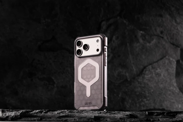 Alt view image 3 of 7 - Essential Armor for iPhone 18 Pro Max Case/iPhone 17 Pro Max Case, Ash | Compatible, Thin, Ergonomic, Corner Protection, Anti-Slip Grip, Shock Absorption, Raised , 15ft Drop Protection