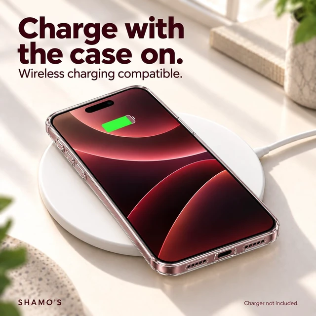 Alt view image 7 of 7 - Slim Clear TPU iPhone 18 Pro Max Case & iPhone 17 Pro Max Case Camera Protection, Shockproof, Anti-Yellowing, Scratch-Resistant, Wireless Charging Compatible, Enhanced Grip