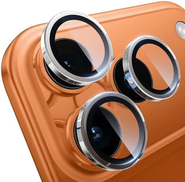 Main image of for iPhone 17 Pro/iPhone 17 Pro Max Camera Lens Protector | Original Shooting Mode, Individual Metal Cover Film, Shatterproof HD Tempered Glass Camera Screen Protector, Clear