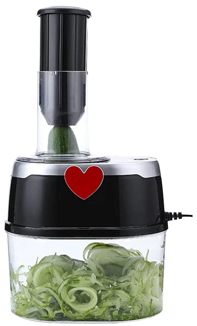 Main image of Vegetable Slicer,Electric Vegetable Fruit Food Quick Cutter Chopper Grater Kitchen Slicer Tool 2L with User Manual,Stainless steel for Potato, Onion, Cucumber