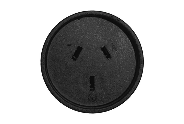 Alt view image 3 of 5 - 3 Prong Power Plug Adapter, Australia AS3112 Receptacle to USA NEMA 5-15P