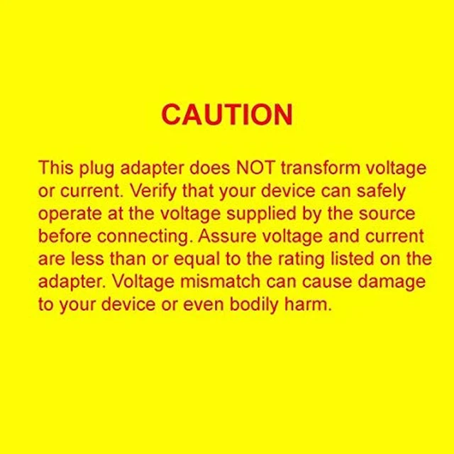 Alt view image 4 of 5 - 3 Prong Power Plug Adapter, Australia AS3112 Receptacle to USA NEMA 5-15P