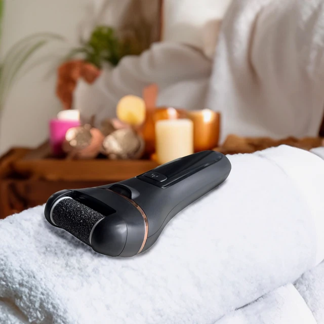 Alt view image 7 of 7 - Electric Callus Remover for Feet Professional Foot File Kit with Pumice Stone & Cream, Pedicure Tools for Dead Skin, Calluses & Cracked Heels