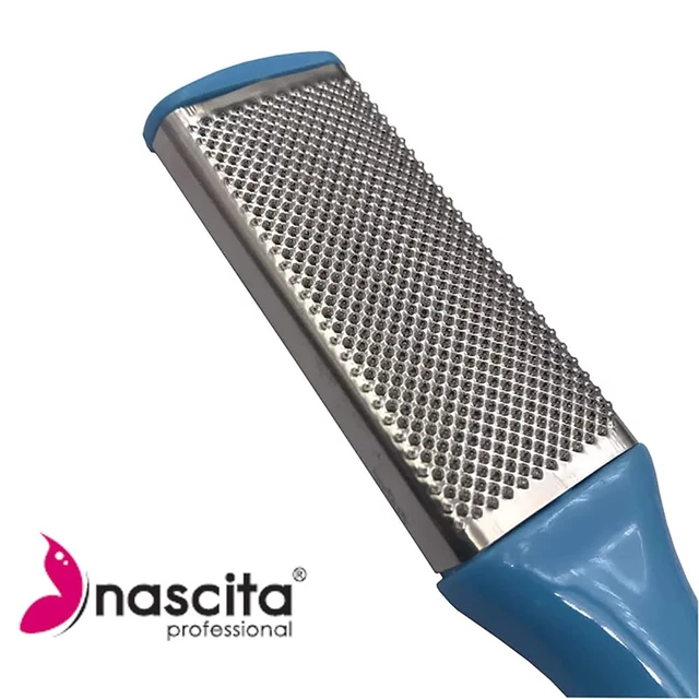 Alt view image 6 of 7 - Nascita Foot Scrubber, Colossal Foot Rasp Foot File and Callus Remover For Feet. Pumice Stone For Feet, Best Foot Care Pedicure Metal Surface Tool to Remove Hard Skin.