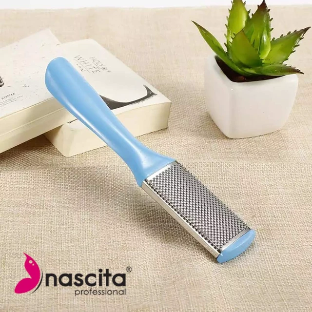 Alt view image 4 of 7 - Nascita Foot Scrubber, Colossal Foot Rasp Foot File and Callus Remover For Feet. Pumice Stone For Feet, Best Foot Care Pedicure Metal Surface Tool to Remove Hard Skin.
