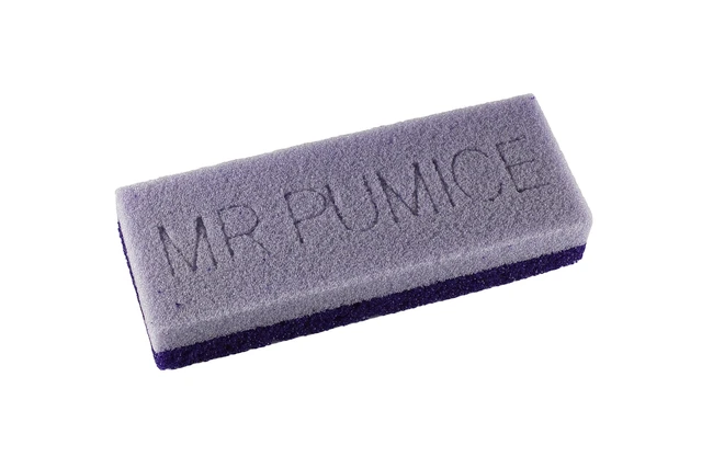 Alt view image 2 of 6 - Ultimate PUMI Bar (Single): 2-in-1 Callus Remover, Pedicure Stone & Ped File Scrubber for Smooth Feet and Heels, Dual-Grit (Medium + Coarse) (8 Bars)