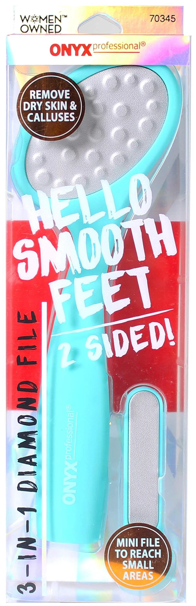 Main image of 3 in 1 Diamond Foot Scrubber/for Feet, Callus Remover, Dead Skin, Dry Cracked Heels, Corns/Foot File Scrubber Exfoliator Removes Hard Rough Dry Cracked Skin