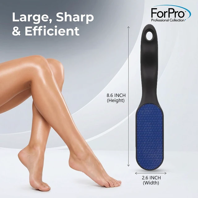 Alt view image 3 of 6 - Foot File Callus Remover, Double-Sided Foot Scrubber for Cracked Heels & Dead Skin, Professional Pedicure Tool for Wet/Dry Use, Ergonomic Handle, Hygienic & Long Lasting