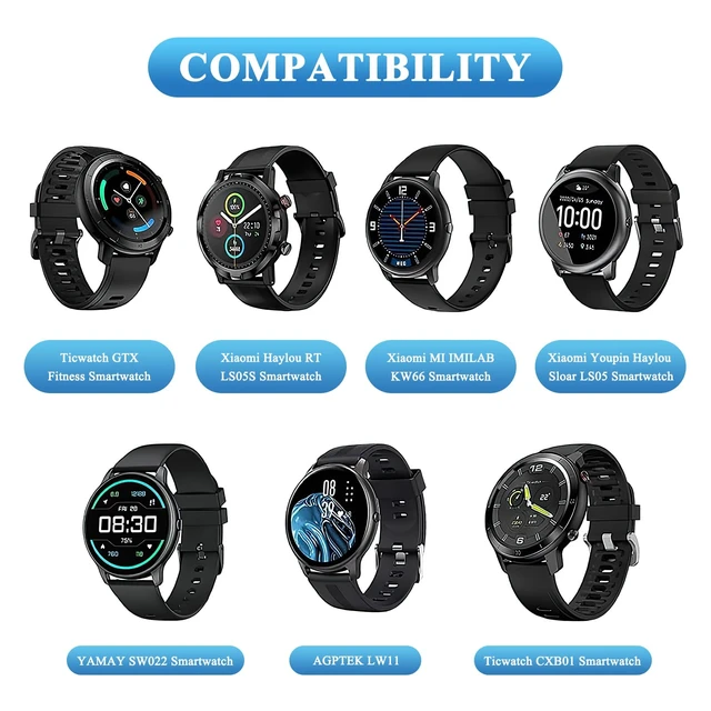 Alt view image 2 of 7 - Charger Compatible with AGPTEK LW11 SW022 smartwatch Charging Accessories Magnetic Charger -3.3 ft 100cm